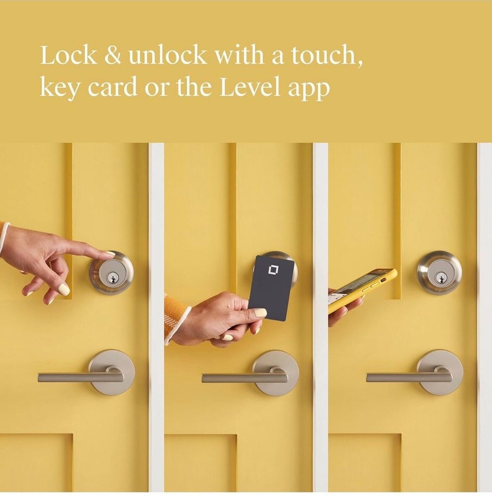 Level Lock Touch Edition - The Invisible Smart Lock -