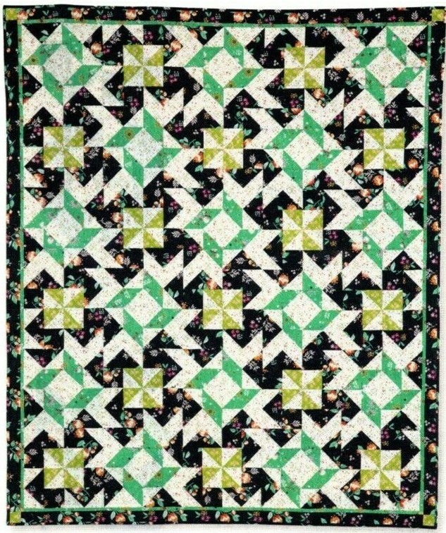 Perpetual Motion Quilt Pattern Pieced MS