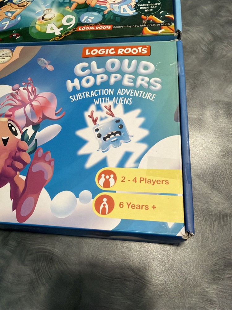 Logic Roots Cloud Hoppers & Ocean Raiders Game, Educational FUN