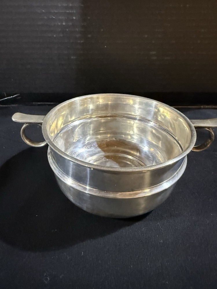 Antique English Sterling Two Handled Bowl