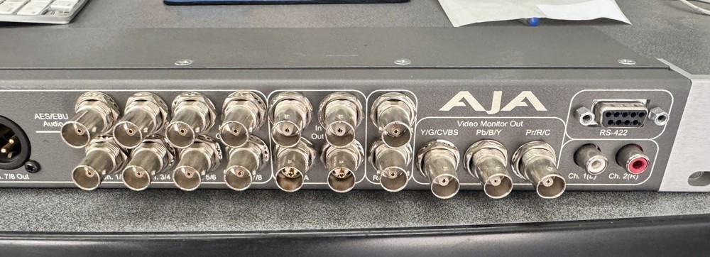 AJA K-Box Rack Breakout Box Video Editing Post Production Fl