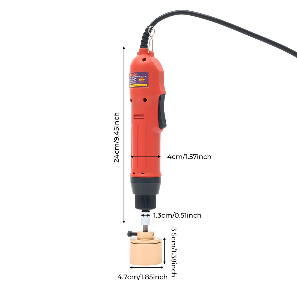Electric Handheld Bottle Capping Machine Screw Capper Sealing Sealer Tool 110V