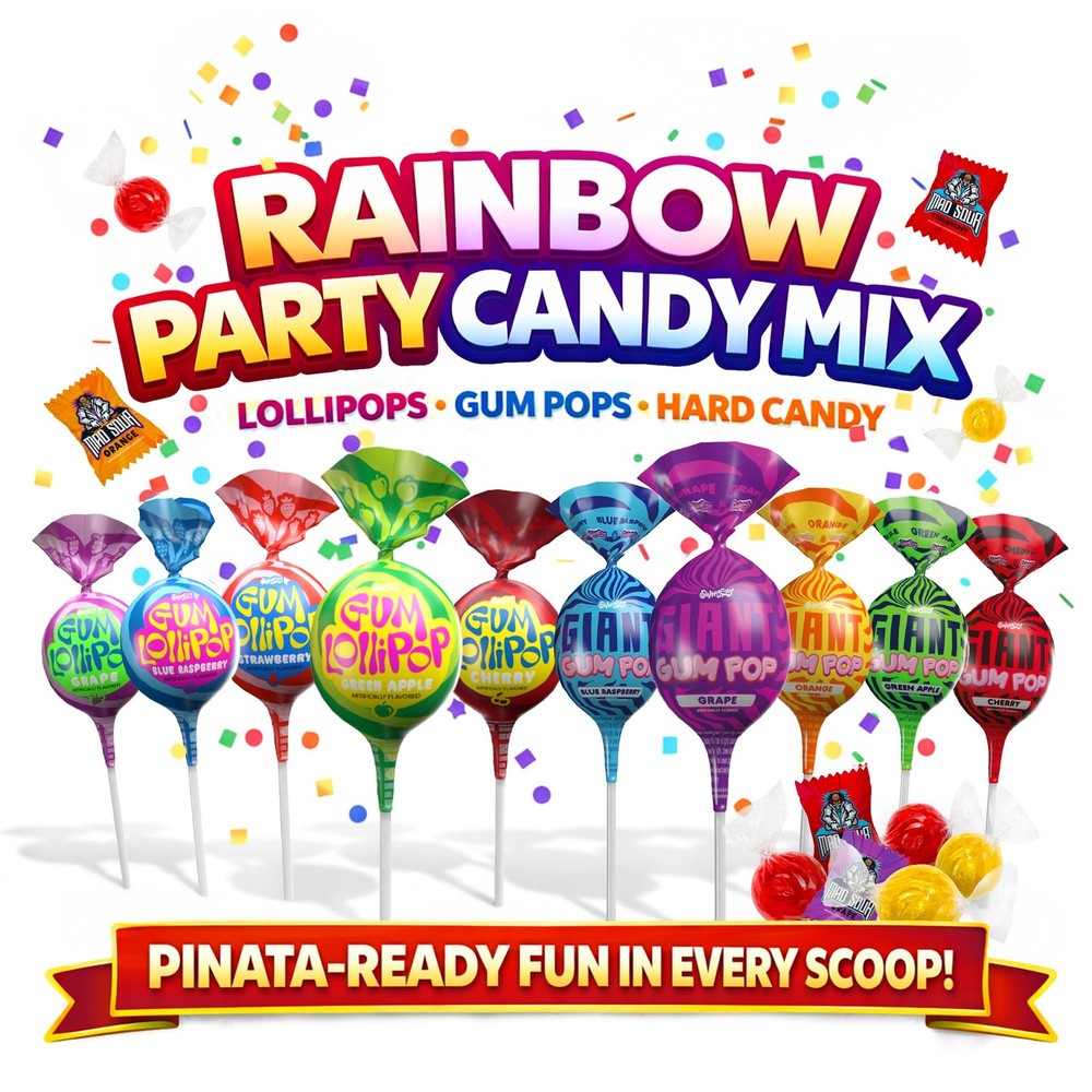A Great Surprise Assorted Candy Mix 7 Pound BOX Individually Wrapped