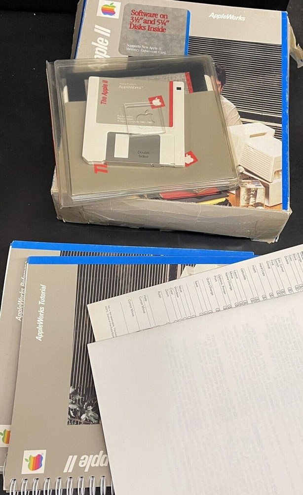 The Apple II AppleWorks