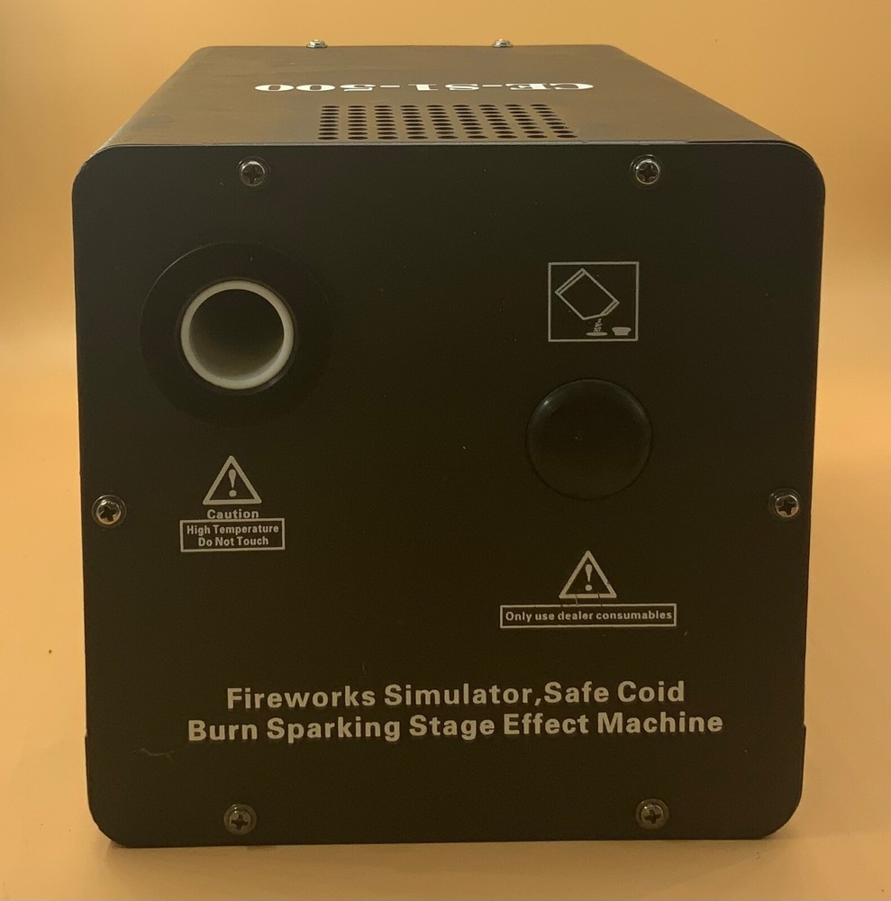 500W Cold Spark Machine Firework Machine Stage Effect DMX Party Sparkle Light