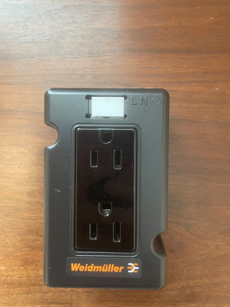 WEIDMULLER 6720005421 Din Rail Receptacle