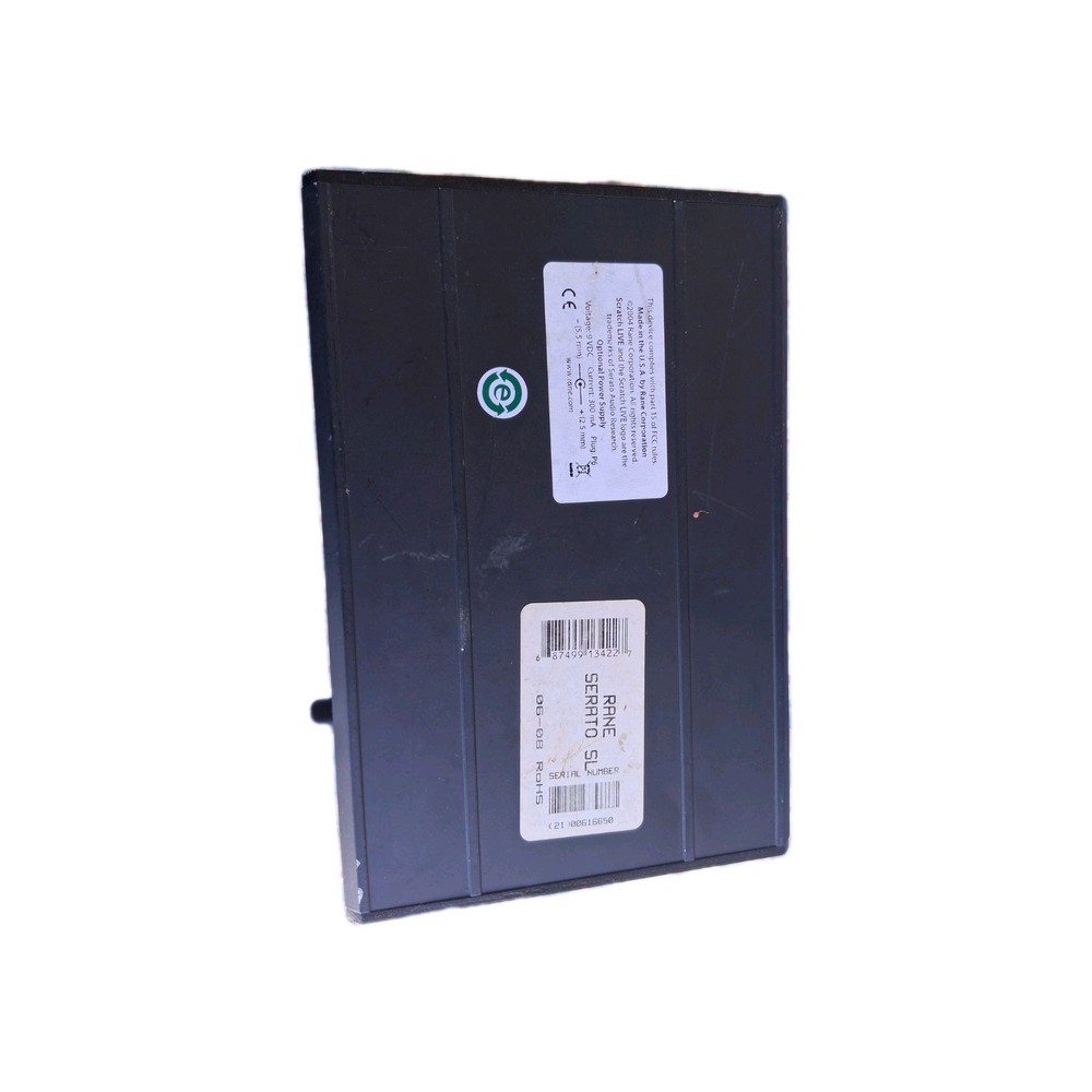 Serato Scratch Live Rane Audio Interface