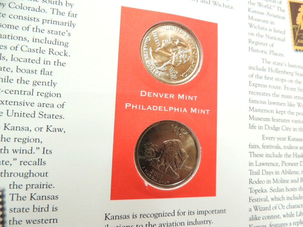 Statehood Quarters Collection Kansas