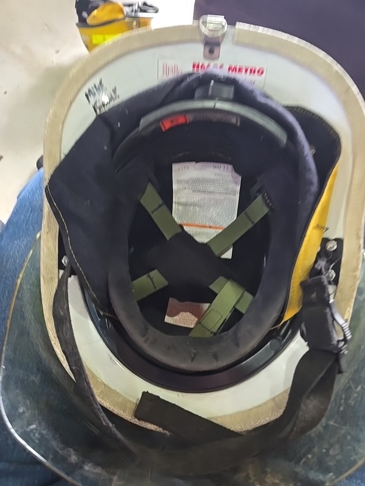 Retired Firefighter Helmet