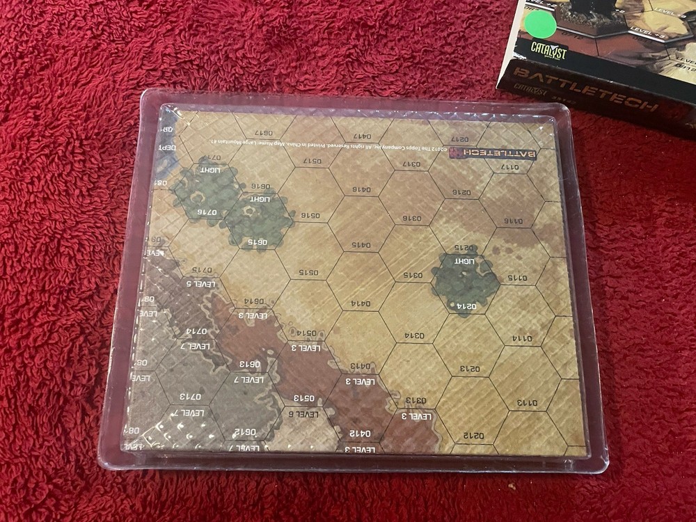 Battletech Hexpack Mountains and Canyons VG