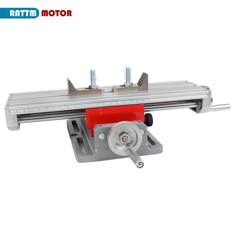 US SHIP】XY Axis Slide Vise AB8301 Multifunction Cross Worktable Milling Machine
