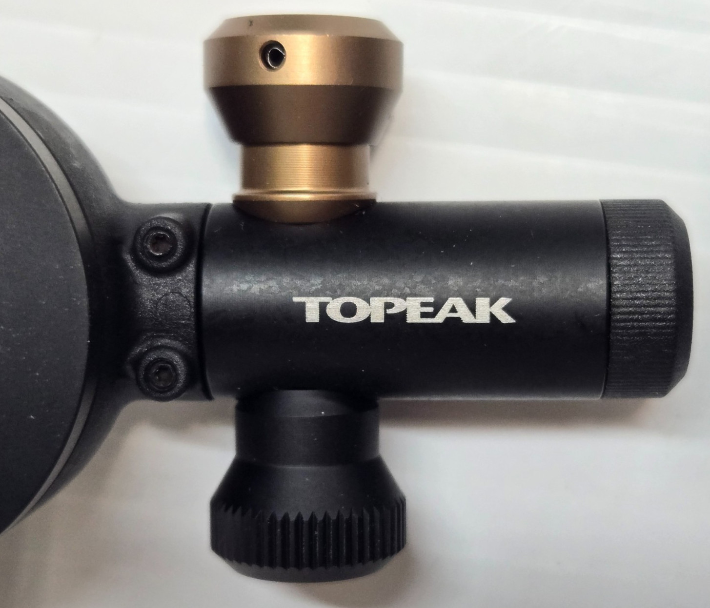 Topeak AirBooster G+ CO2 Inflator with Integrated Tire Pressure Gauge