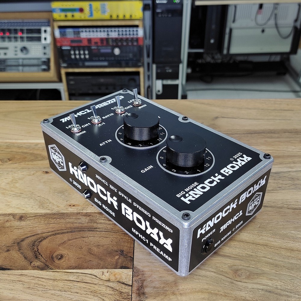 Knock-Boxx MPHC1 Stereo Pre-Amp with Sparkos DOA & API Audio Transformers