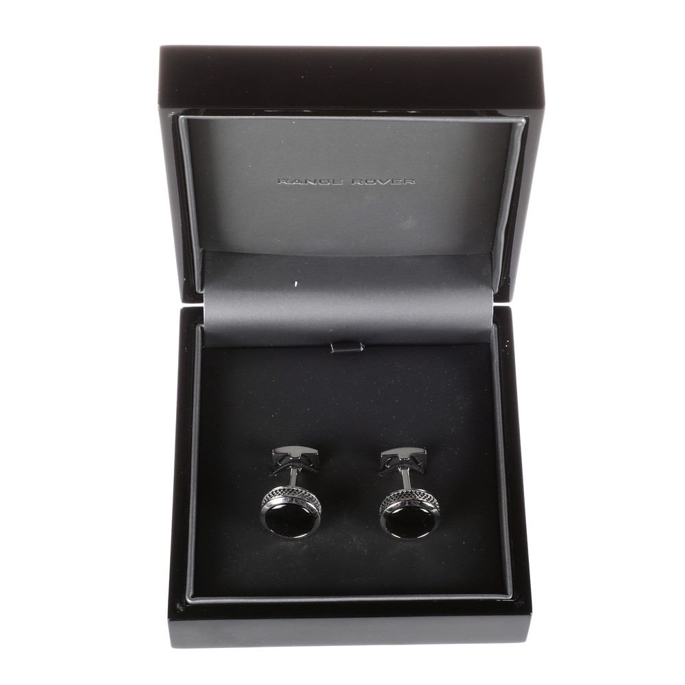 Land Rover Cuff Links Black