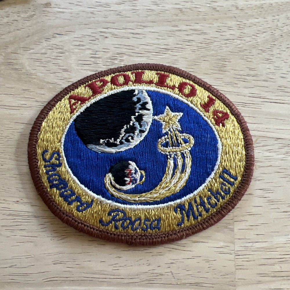 Apollo 14 Patch NASA Space Mission Shepard Roosa Mitchell