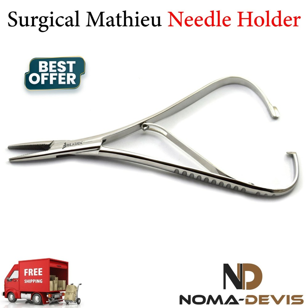 Orthodontic Mathieu Needle Holder Ligature Pliers Suture Lab Instruments BEADEN®