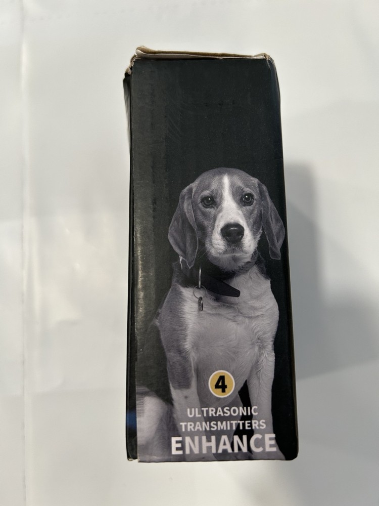 ANTI BARKING DEVICE Deter Nuisance Barking 4 Ultrasonic Transmitters ENHANCE