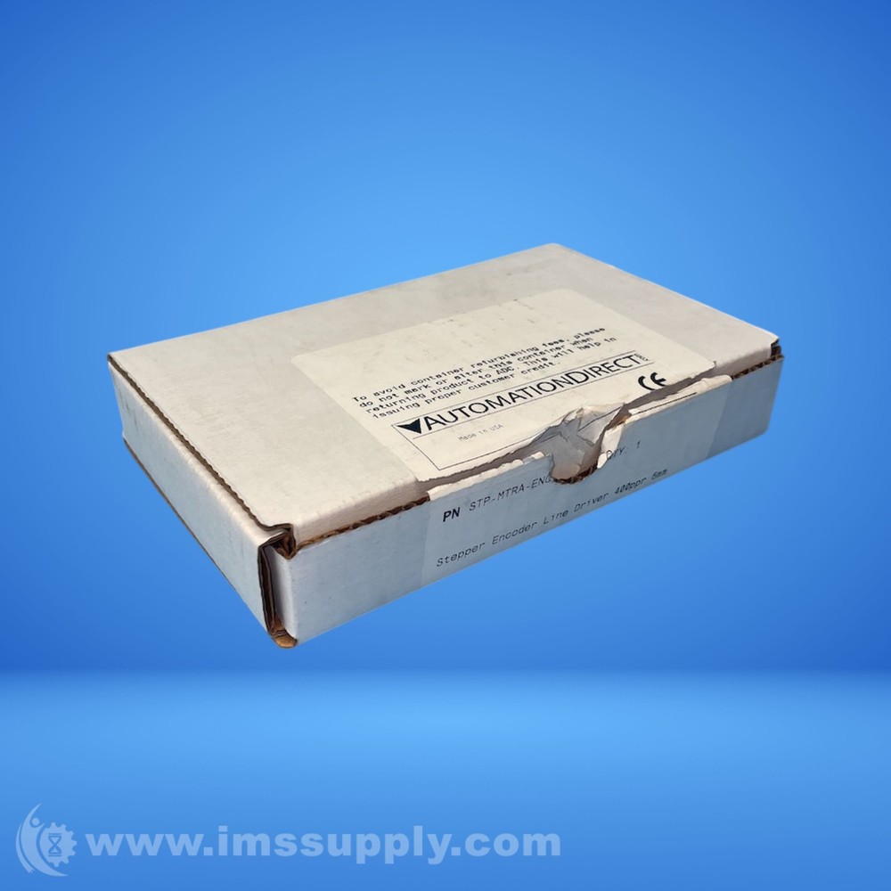 Automation Direct STP-MTRA-ENC3 Stepper Encoder Line Driver FNOB