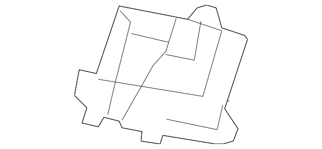 Genuine GM Body Control Module Bracket 25769961