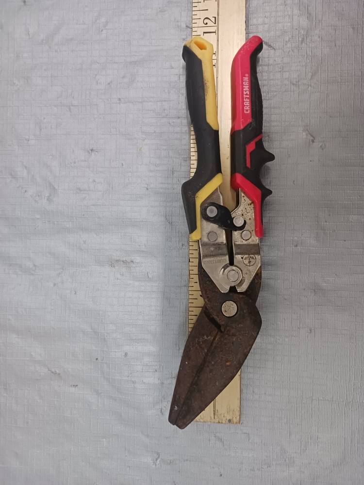 Craftsman Snips Straight Long Cut