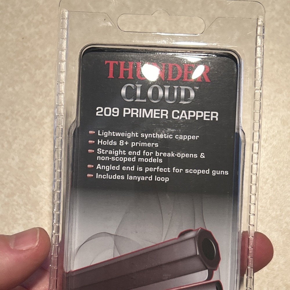 209 Primer Capper Muzzleloader ThunderCloud™ Allen™ Holds 8+Primers Deer Hunting