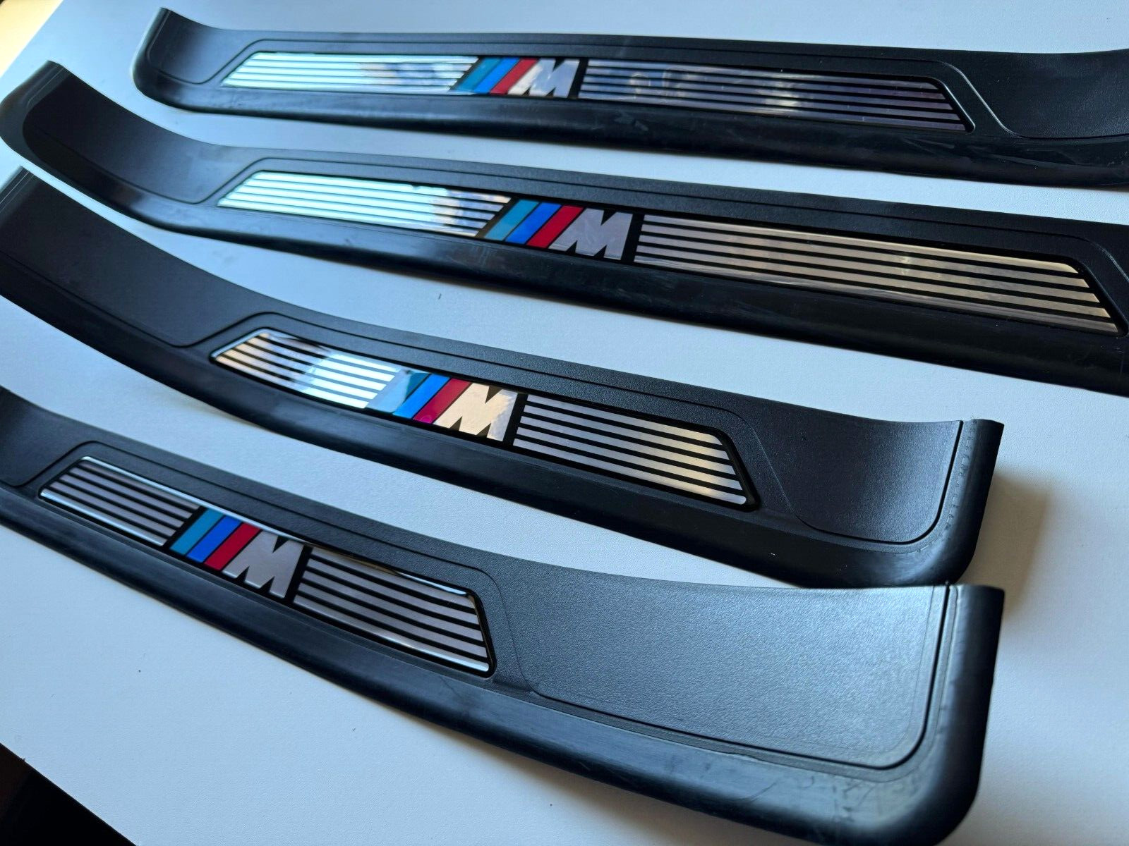 Door Sill Cover Protector Plate Set 4 pcs For BMW E39 96-03 M5