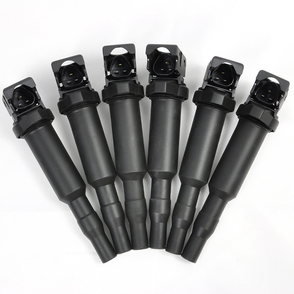 6 Pack Ignition Coil & Spark plugs for BMW 128i 328i 335i 528i 535i X5 X3 UF592