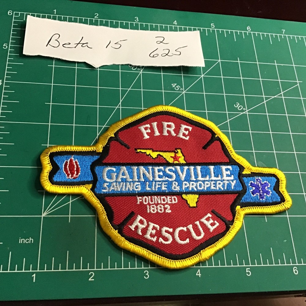 Gainesville FL Fire Department Patch