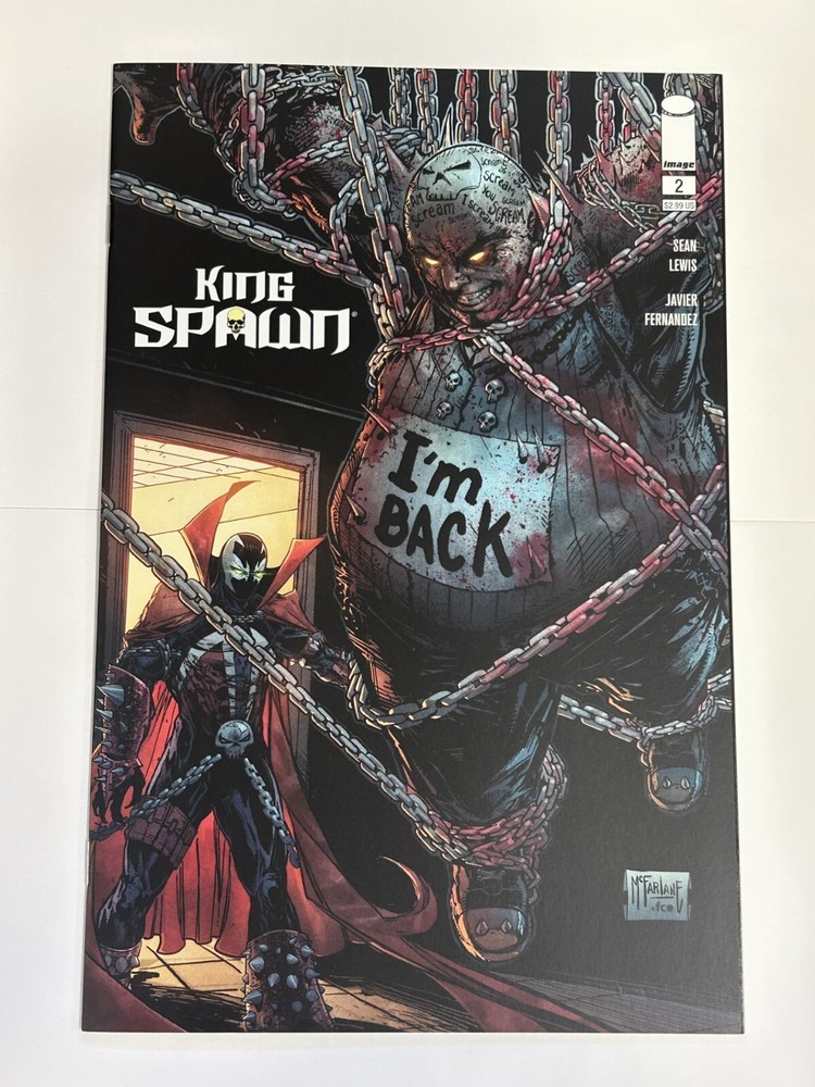 KING SPAWN #2 2021 NEAR MINT COVER B MCFARLANE IMAGE COMICS b-446