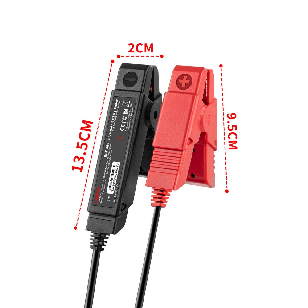 Launch BST-360 Bluetooth Battery Tester Analyzer 6V 12V work with X431 Scanner