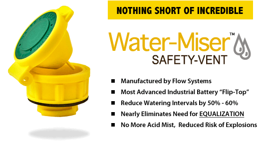 Water Miser Battery Caps