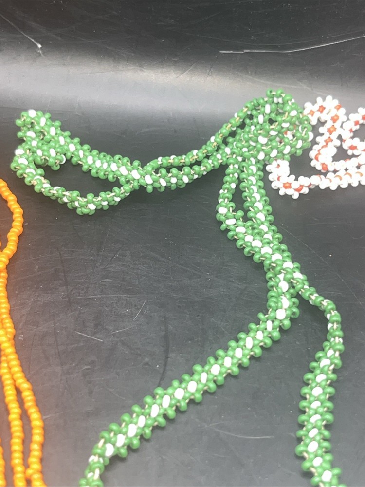 Seed Bead Native American Necklaces (3)