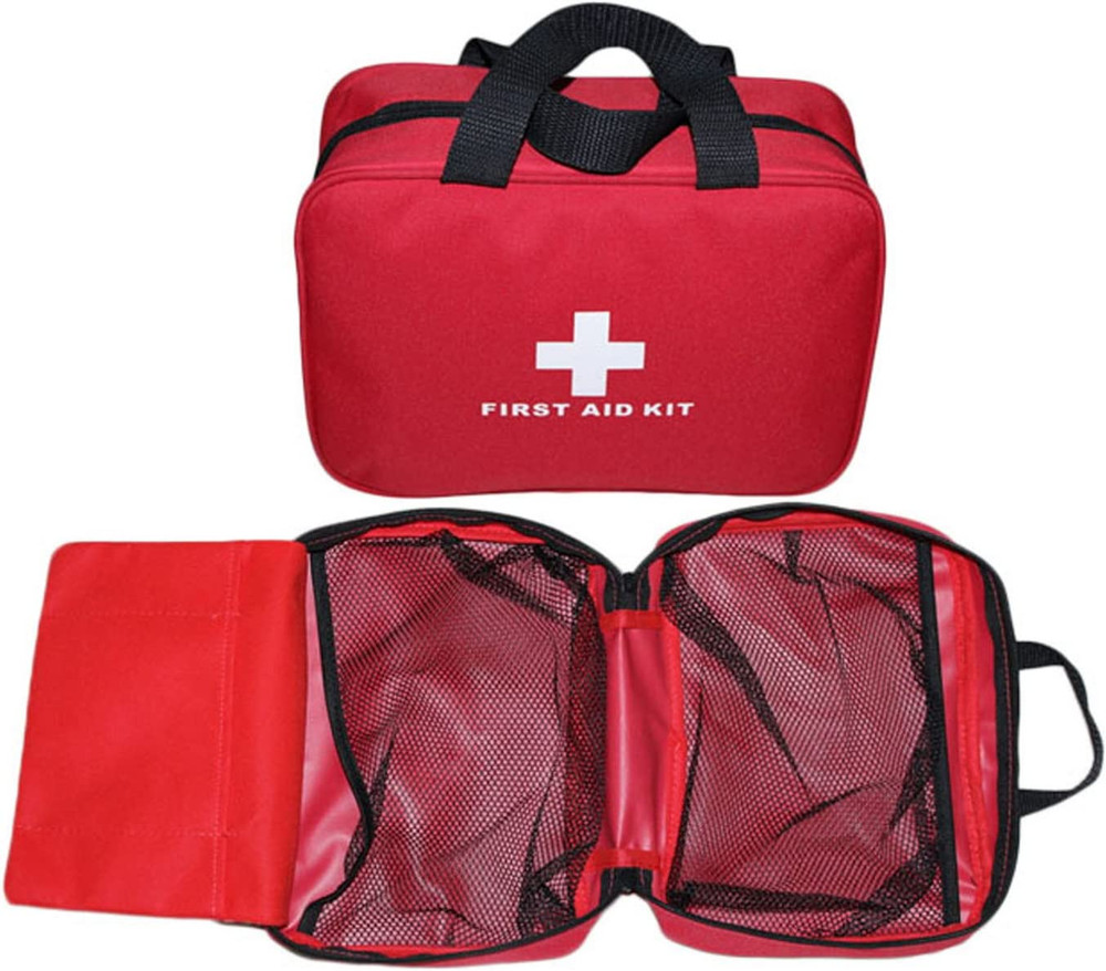 Nylon First Aid Empty Kit,Compact Waterproof and Lightweight First Aid Bag with