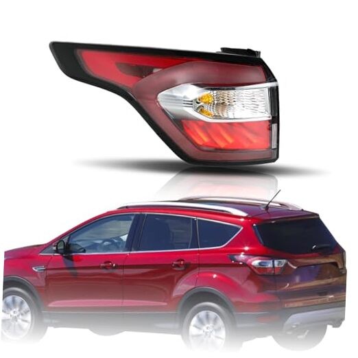 Left Side Outer Tail Light Assembly Replacement for Escape 2017 2018 2019