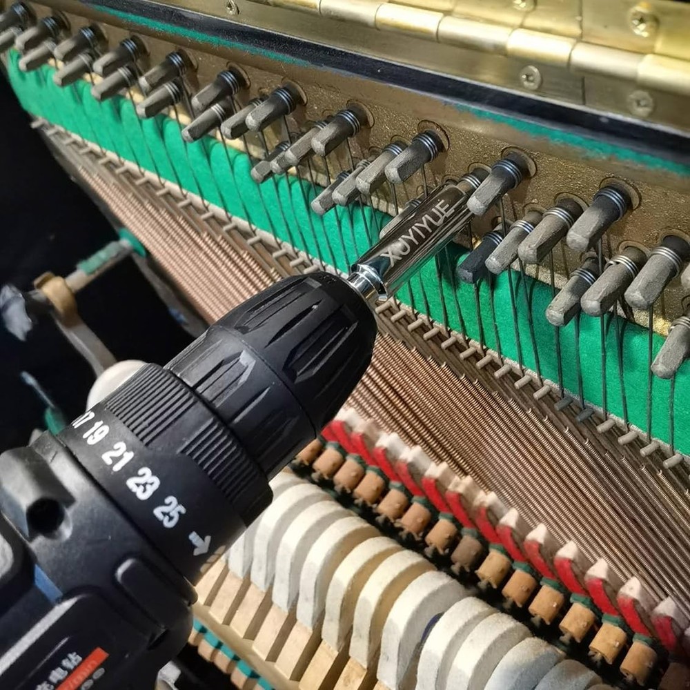 XUYIYUE Piano Power Tuning Pin Socket Socket Disassembling Piano Tools Piano ...
