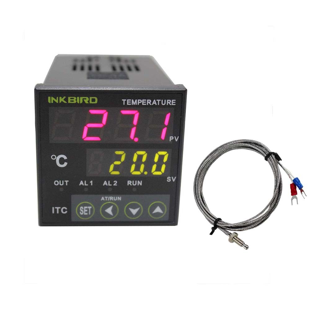 110V Digital PID INKBIRD Temperature Controller ITC-100VH + k sensor Thermostat