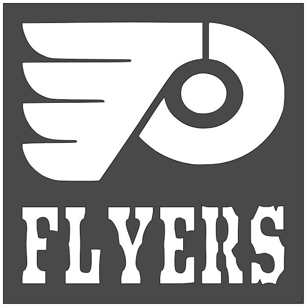 8"x8" Clear Plastic Stencil - Flyers (SC824)