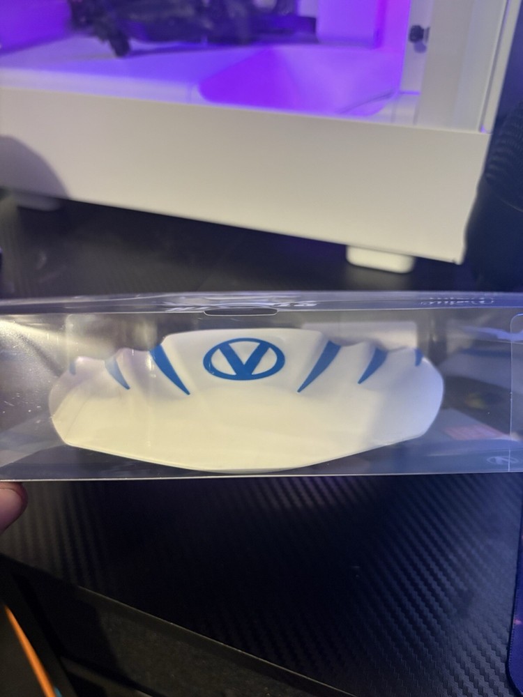 Virtue Vio Visor - Cyan/White