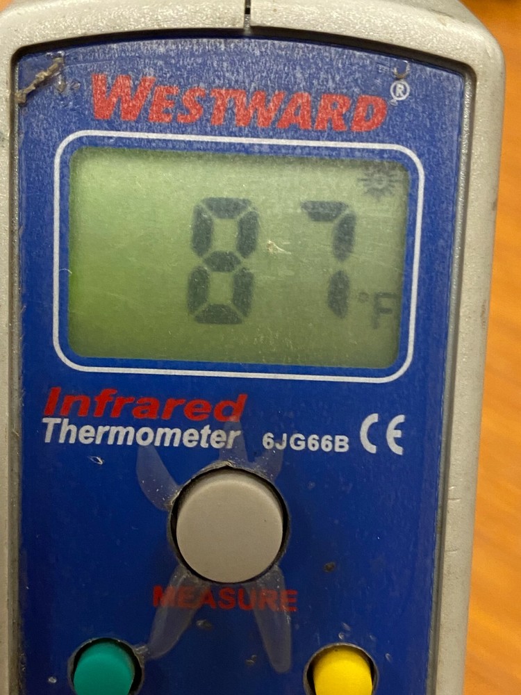 👀 WESTWARD INFARED THERMOMETER 6JG66B
