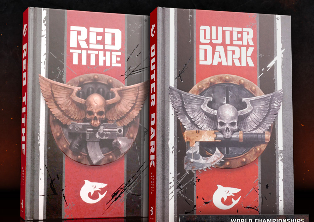 Warhammer Carcharodons Trilogy Special Edition Red Tithe, Outer Dark, Void Exile