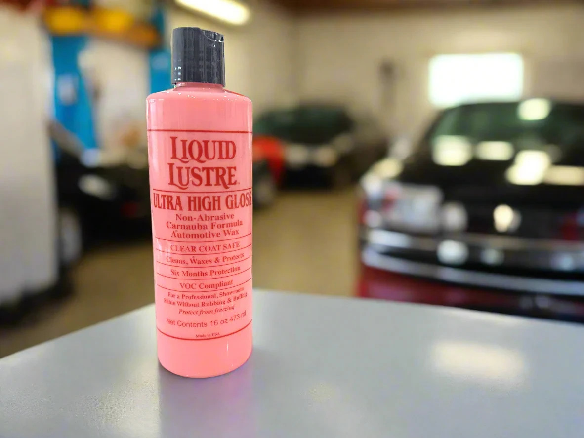 LIQUID LUSTRE PINK CARNAUBA CAR WAX - 16 OZ. BOTTLES - THE BEST!