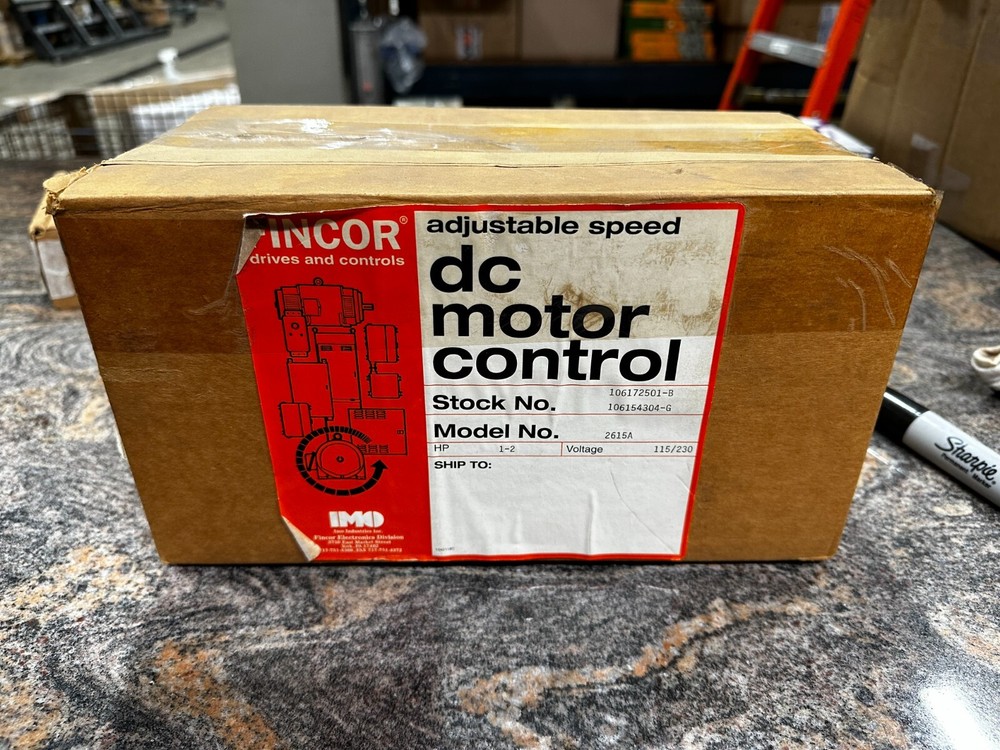 Fincor DC Motor Control 2615A
