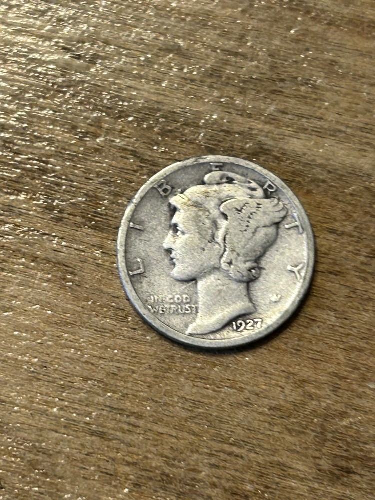 1927 Mercury Dime VG