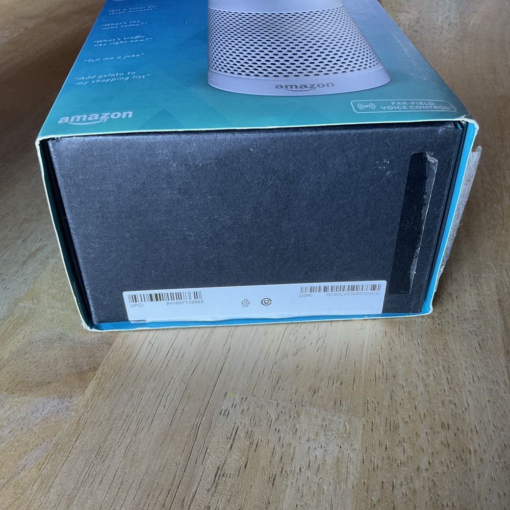 Amazon Echo Plus (RARE)Smart ALEXA Large Speaker Open Box Never Used White