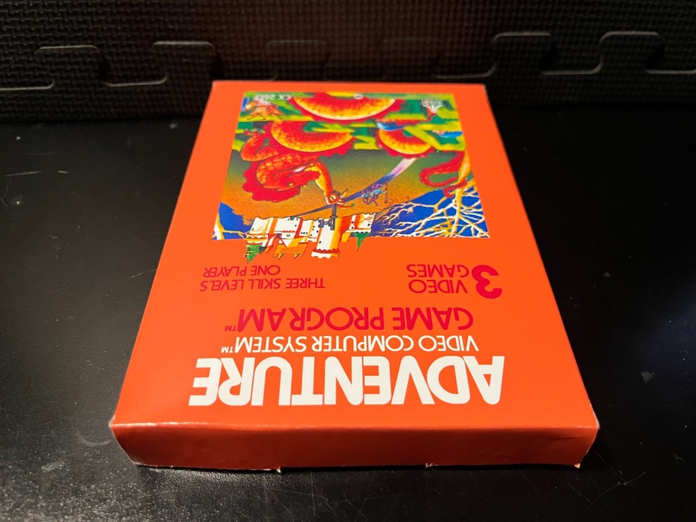 1982 Atari Adventure - Empty custom design display box