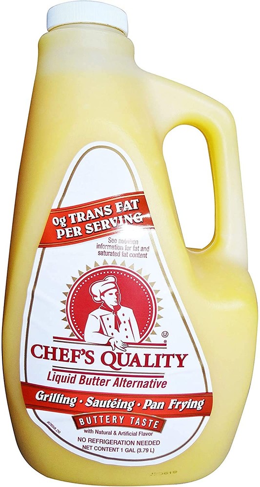 Chefs Quality Alternative Liquid Butter 1 Gallon