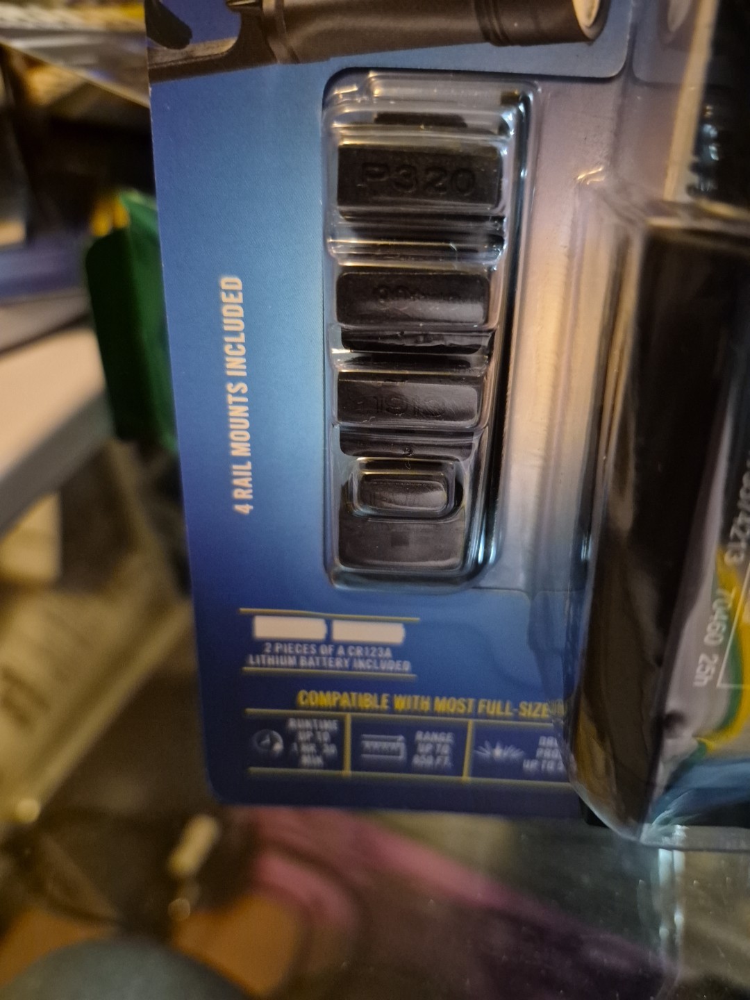 BRAUN 1000 LUMENS RAIL MOUNT LED LIGHT [70460] SEE PICTURES FOR SPECS