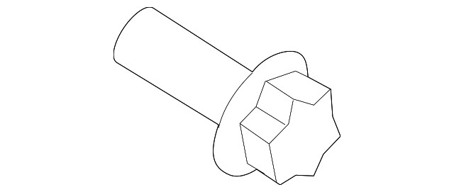 Genuine Ford Flywheel Bolt BE8Z6379AB