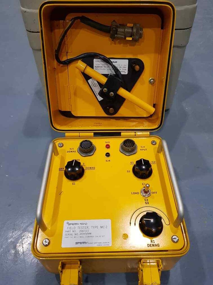 SPERRY RAND MAGNETIC CAMPASS CALIBRATION SET MC-2(complate set)
