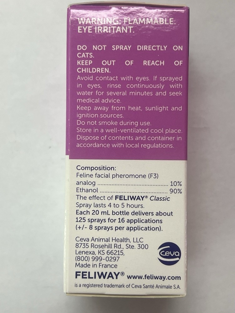 FELIWAY Classic Happy Cat Calming And Comfort Refill Diffuser 20ml